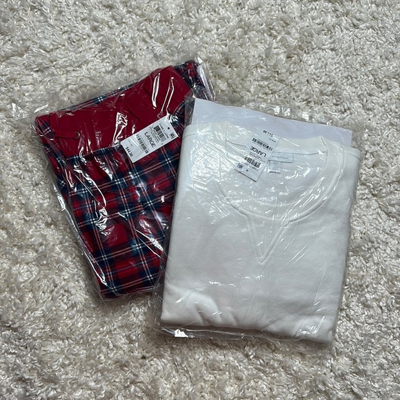 NWT Charter Club flannel pajama set - Picture 14 of 14